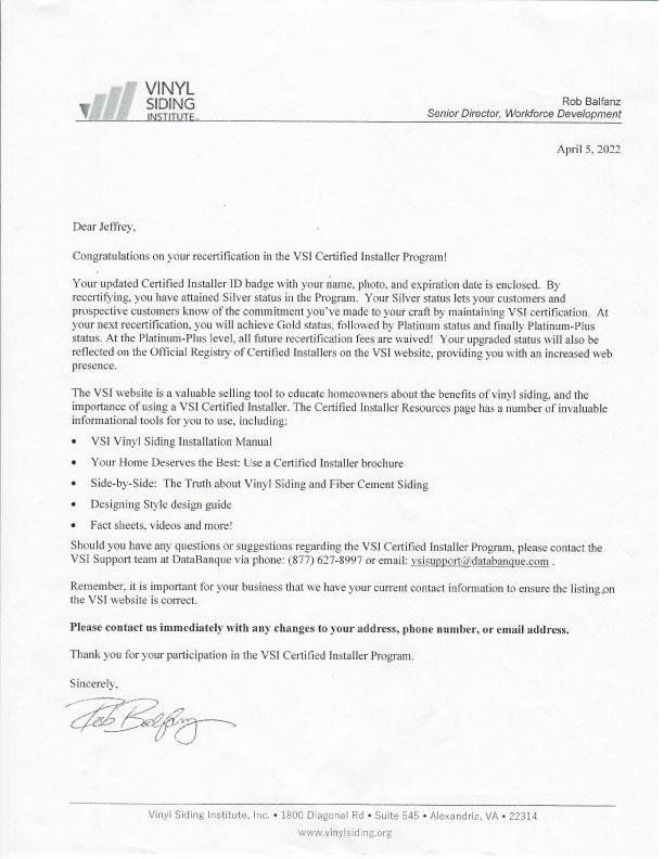 Vinyl Siding Institute