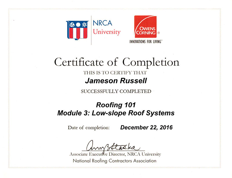 National Roofing Contractors